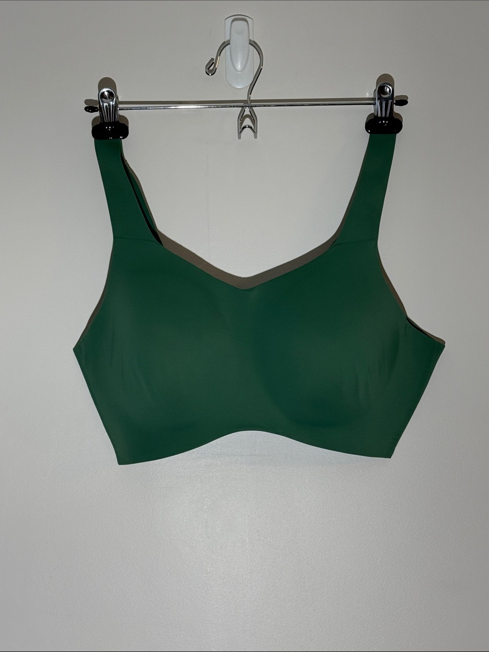 knix Forest Green Wireless Seamless Bra